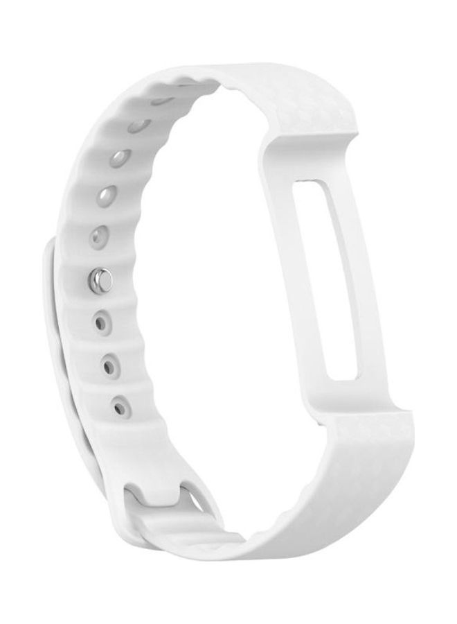 BGM Silicone Wrist Strap For Huawei Honor A2 White - Image 2