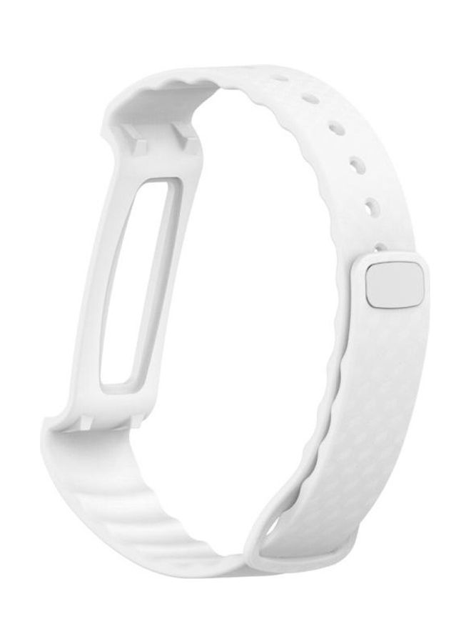 BGM Silicone Wrist Strap For Huawei Honor A2 White - Image 3