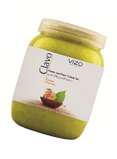 VIZO Clavo Hand And Foot Scrub - Citrus Red 1000ml  - Image 2