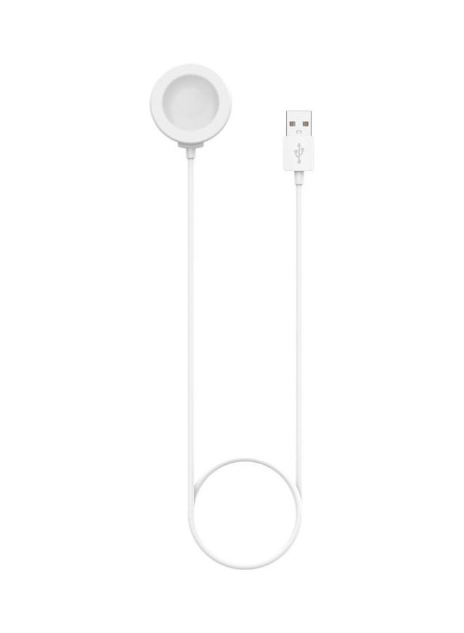 بي جي إم كابل شحن مغناطيسي بمنفذ USB لساعة هواوي GT 2 برو/GT 2 EC أبيض  - Image 2