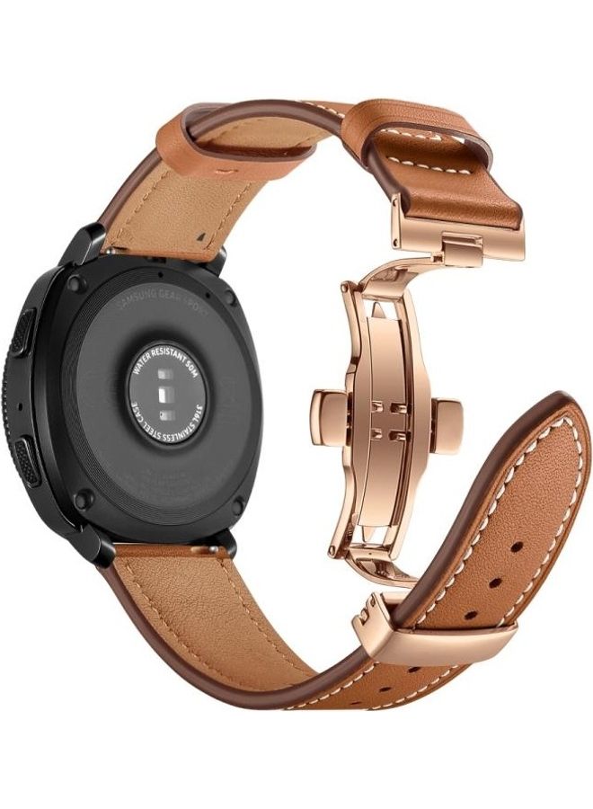 BGM Replacement Strap for Huawei Watch GT2e / GT2 46/22mm Brown - Image 2