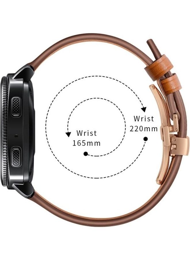 BGM Replacement Strap for Huawei Watch GT2e / GT2 46/22mm Brown - Image 5