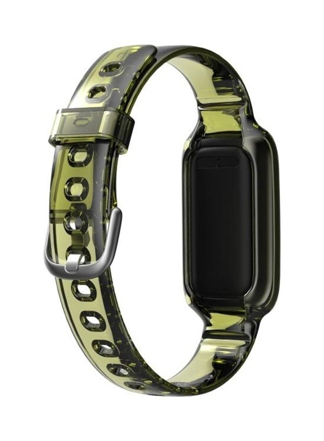 BGM Silicone Integrated Replacement Strap For Fitbit Luxe Yellow - Image 4