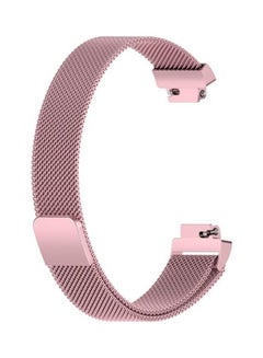 Milanese Replacement Wrist Strap For Fitbit Inspire 2 Rose Pink