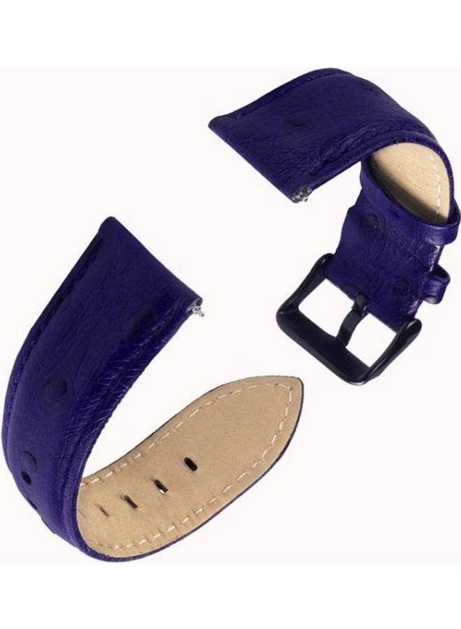 بي جي إم سِوار بديل لساعة سامسونج جير S3 مقاس 22 مم أزرق - Image 4