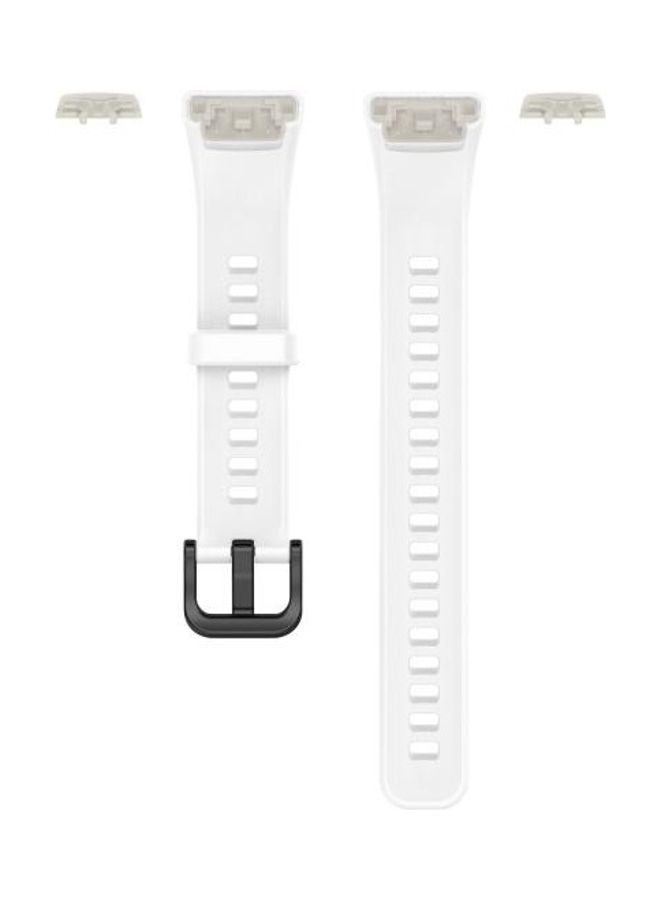 BGM Replacement Strap For Huawei Honor Band 6 TPU White - Image 2