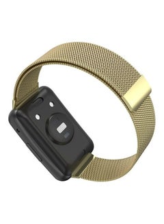 BGM Milanese Replacement Strap Watchband For Huawei Watch Fit Champagne Gold  - Image 4