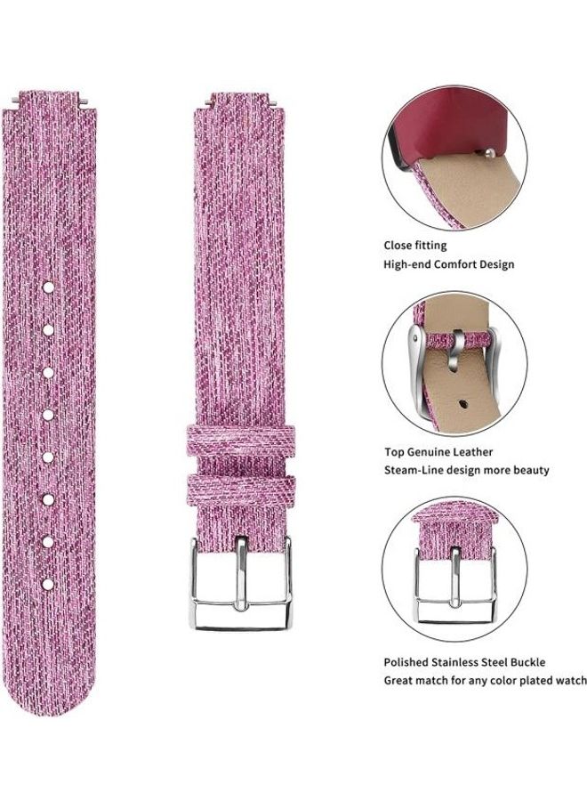 BGM Replacement Strap Watch Band Purple - Image 2