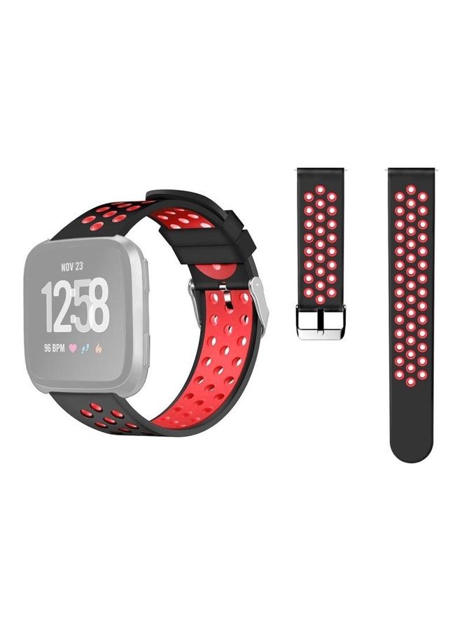 BGM Fashion Silicone Watch Strap For Fitbit Versa Multicolour - Image 1