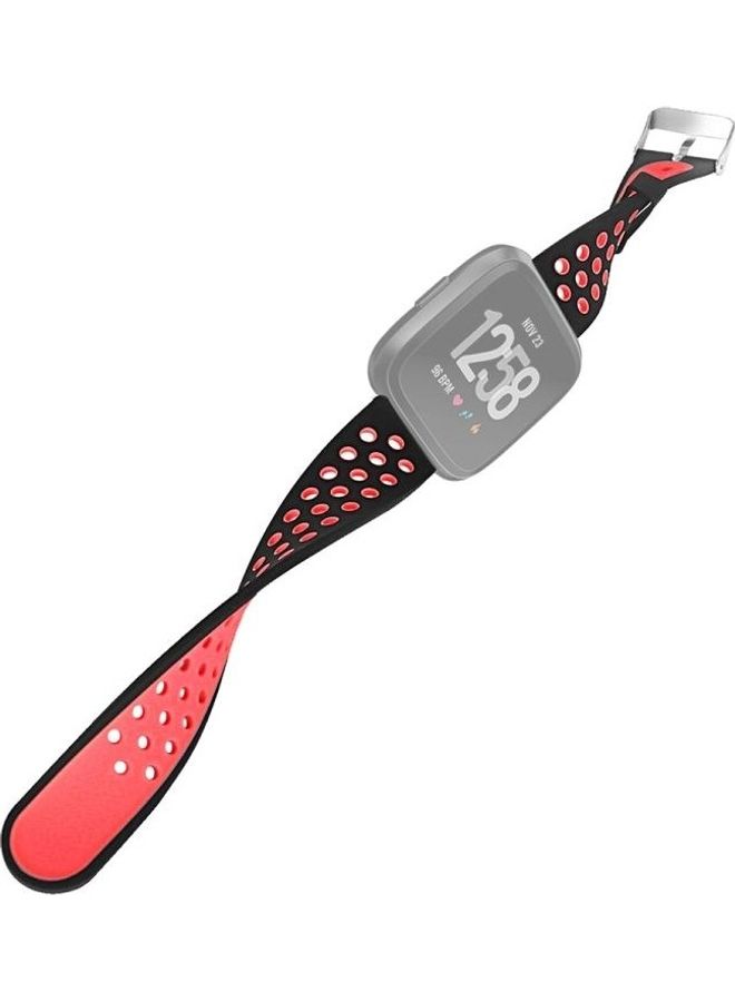 BGM Fashion Silicone Watch Strap For Fitbit Versa Multicolour - Image 5