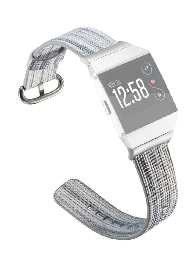 BGM - Leather Coloured Drawing Watchband For Fitbit Ionic Multicolour - Image 1