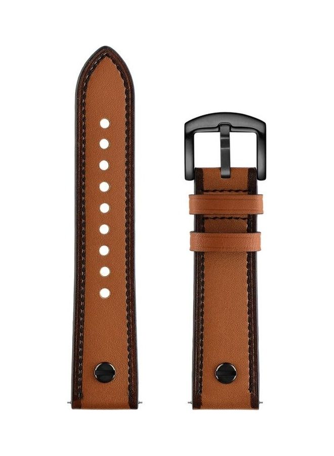 BGM Replacement Strap for Huawei Watch GT2e / GT2 46mm Brown - Image 4
