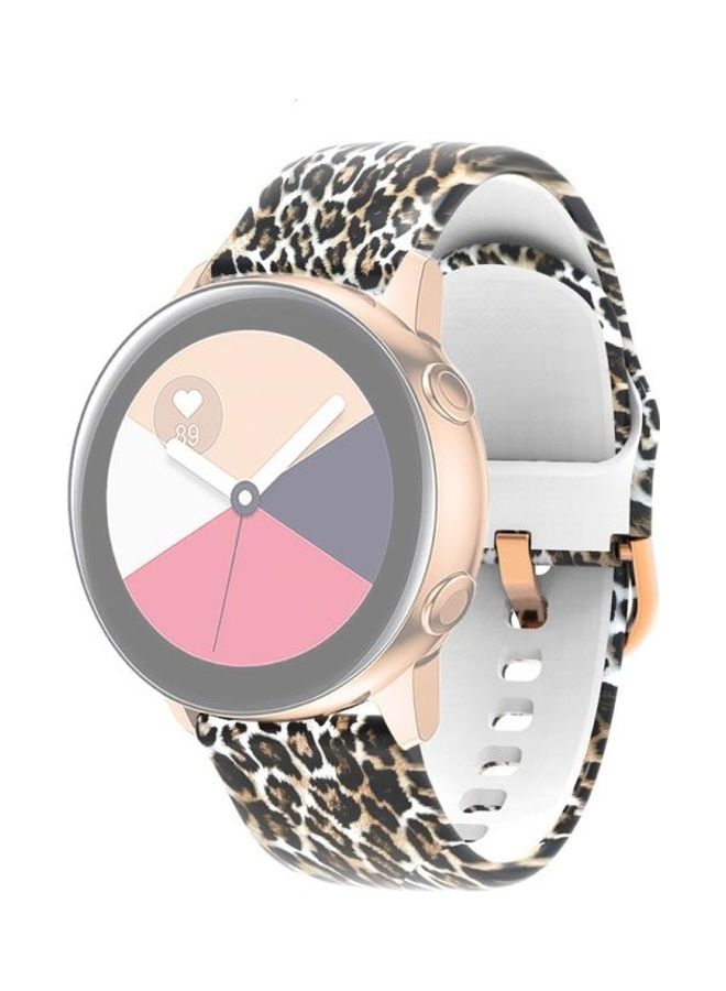BGM Replacement Strap for Samsung Galaxy Watch 42mm Brown Leopard - Image 1