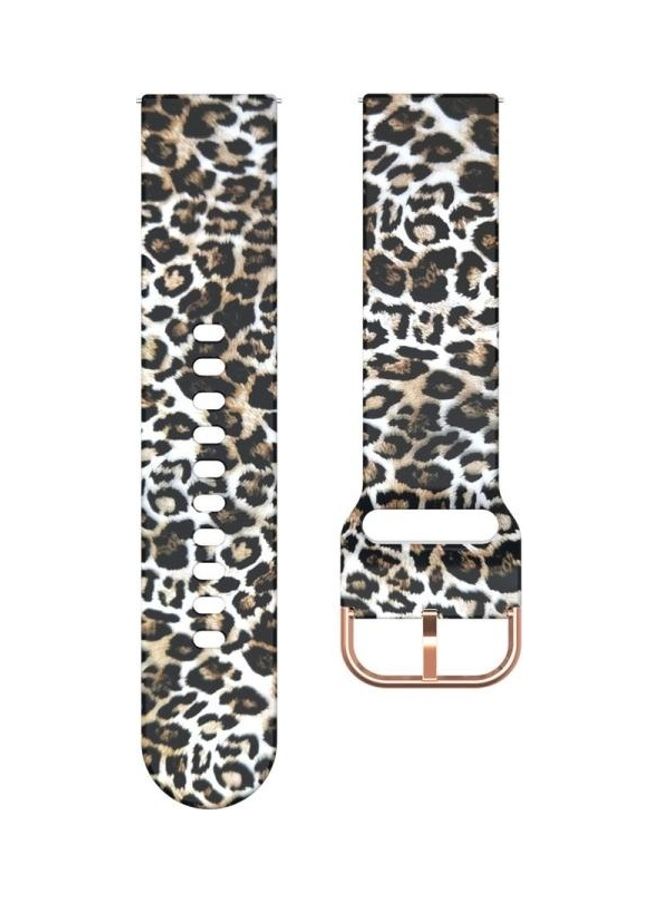 BGM Replacement Strap for Samsung Galaxy Watch 42mm Brown Leopard - Image 2