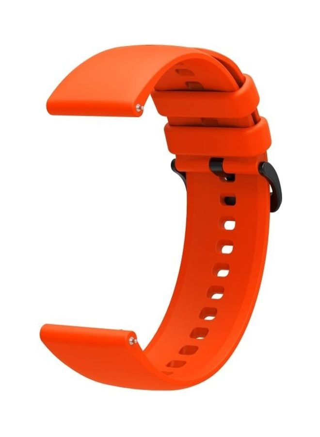 BGM Silicone Replacement Strap For Huawei Watch 3/3 Pro Orange - Image 2