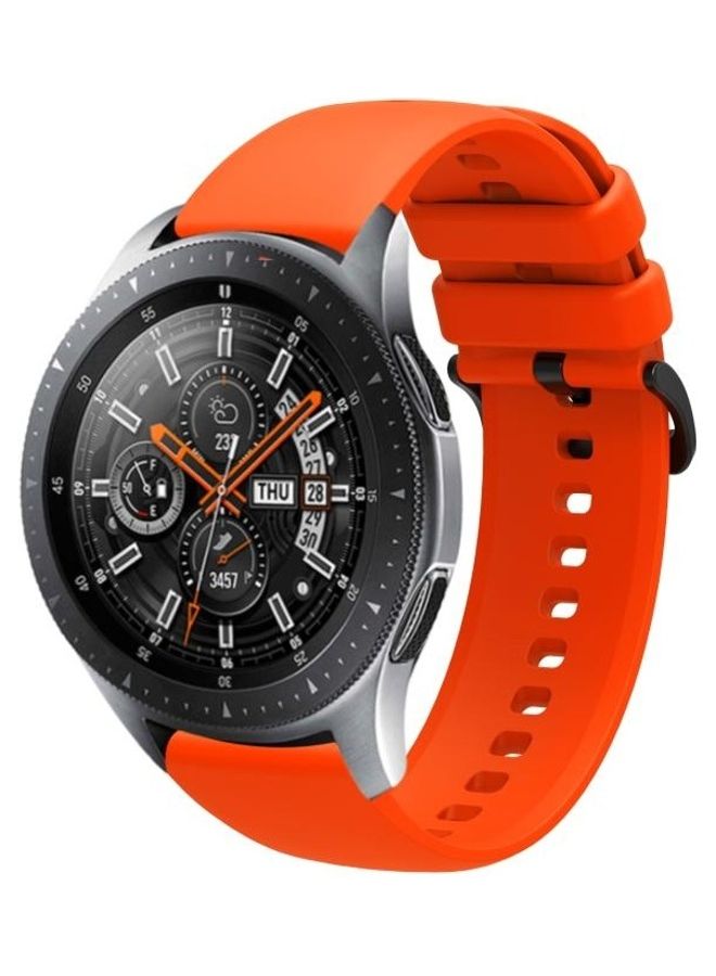 BGM Silicone Replacement Strap For Huawei Watch 3/3 Pro Orange - Image 3