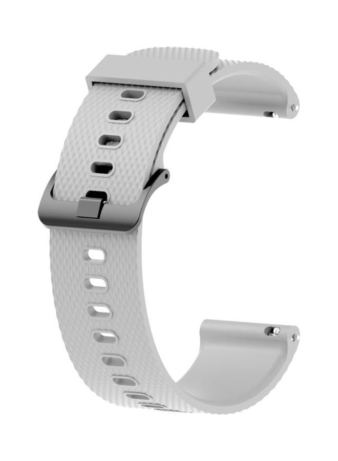 BGM Replacement Strap Band for Garmin Vivoactive 3 20mm Smartwatch Grey