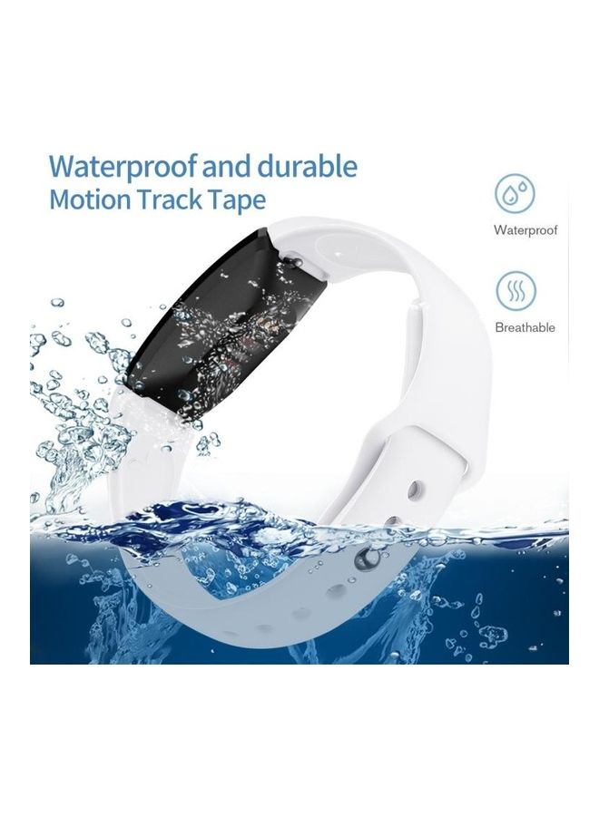 BGM Silicone Strap Band For Fitbit Inspire HR White - Image 4