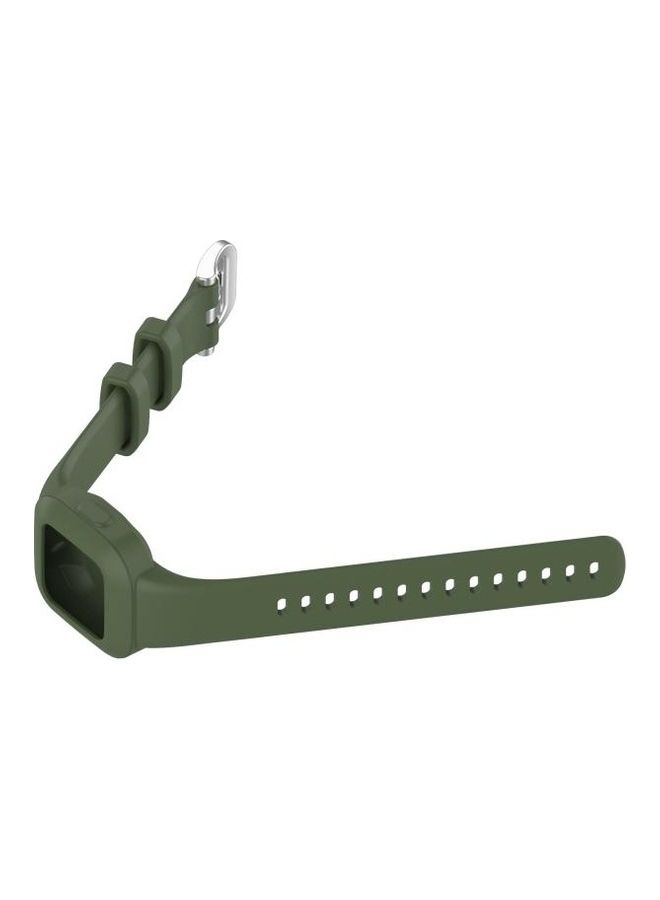 BGM Silicone Replacement Watchband For Garmin Vivofit JR3 Dark Green - Image 4