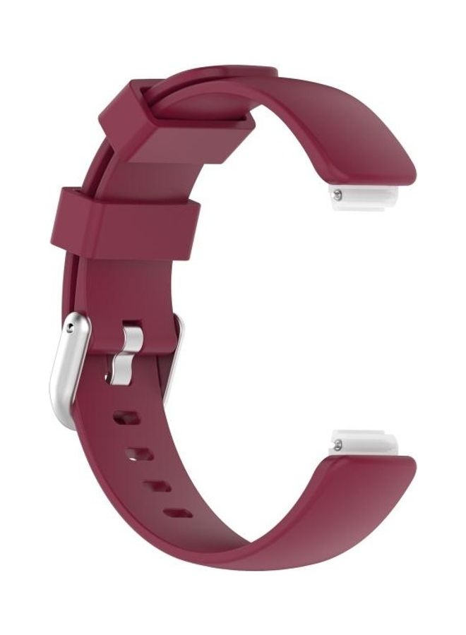 BGM TPE Replacement Strap For Fitbit Inspire 2 Wine Red - Image 3