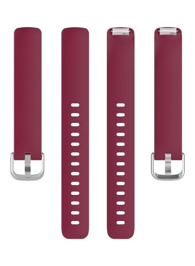 BGM TPE Replacement Strap For Fitbit Inspire 2 Wine Red - Image 2