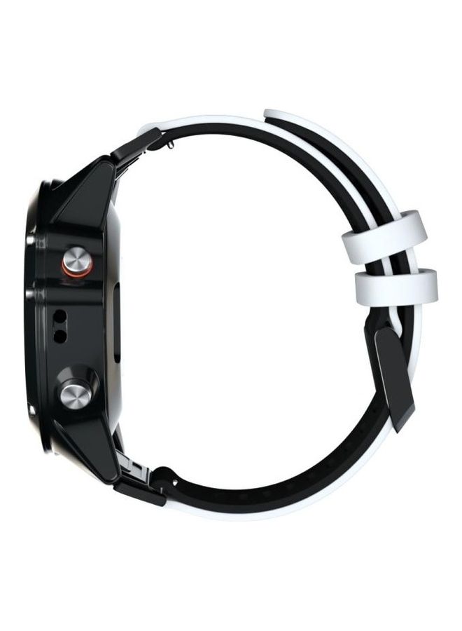 BGM Two-Color Silicone Quick Release Replacement Strap For Garmin Fenix 6X White/Black - Image 5