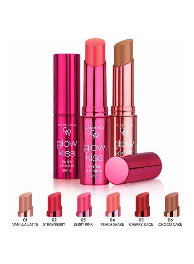 Golden Rose Glow Ki** Tinted Lip Balm 04 Peach Shake  - Image 4