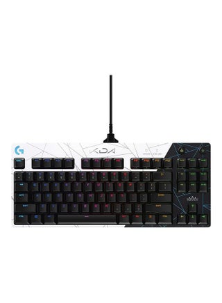 G PRO K/DA LOL Mechanical Gaming Keyboard Tenkeyless Design Detachable Micro USB Cable 16.8M Colour Lightsync RGB - v1630910065/N50667560A_1