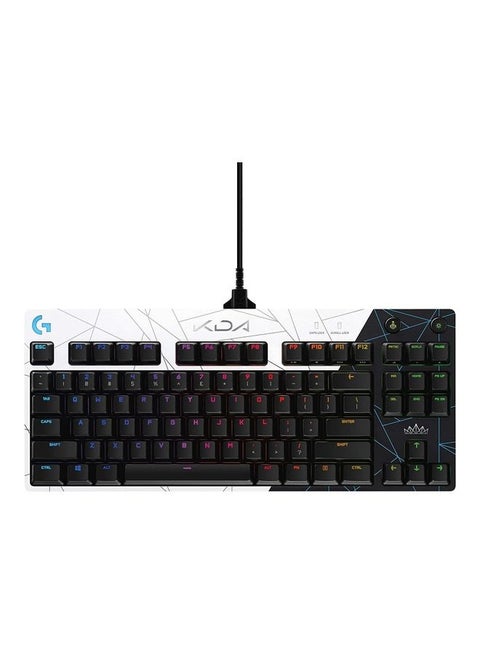 G PRO K/DA LOL Mechanical Gaming Keyboard Tenkeyless Design Detachable Micro USB Cable 16.8M Colour Lightsync RGB
