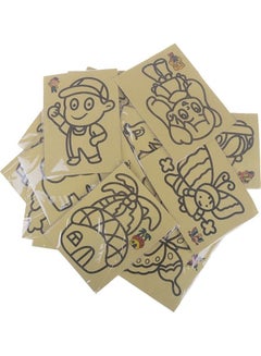 Generic 25 Sand Paper Art Toy Sheets  - Image 1