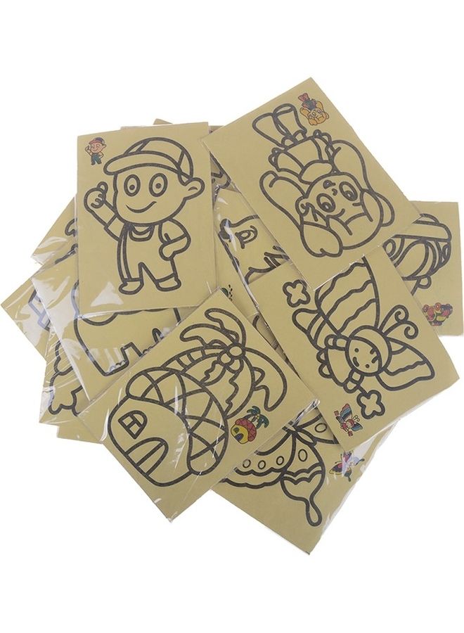 Generic 25 Sand Paper Art Toy Sheets  - Image 1