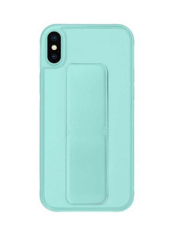 MARGOUN Protective Case Cover With Finger Grip Stand For Apple iPhone XS Max Green - Image 1