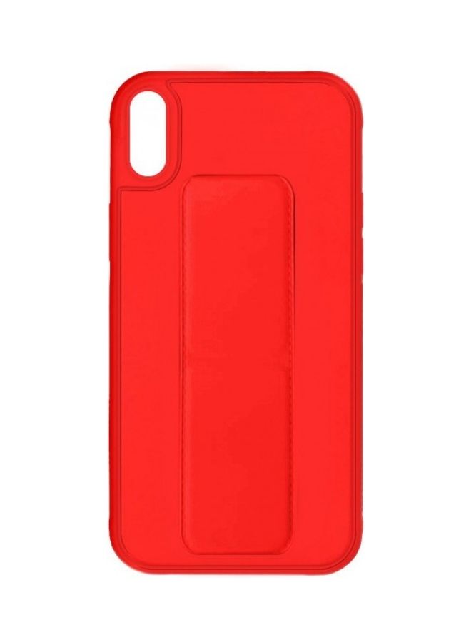 MARGOUN Protective Case Cover With Finger Grip Stand For Apple iPhone XS Max Red - Image 2