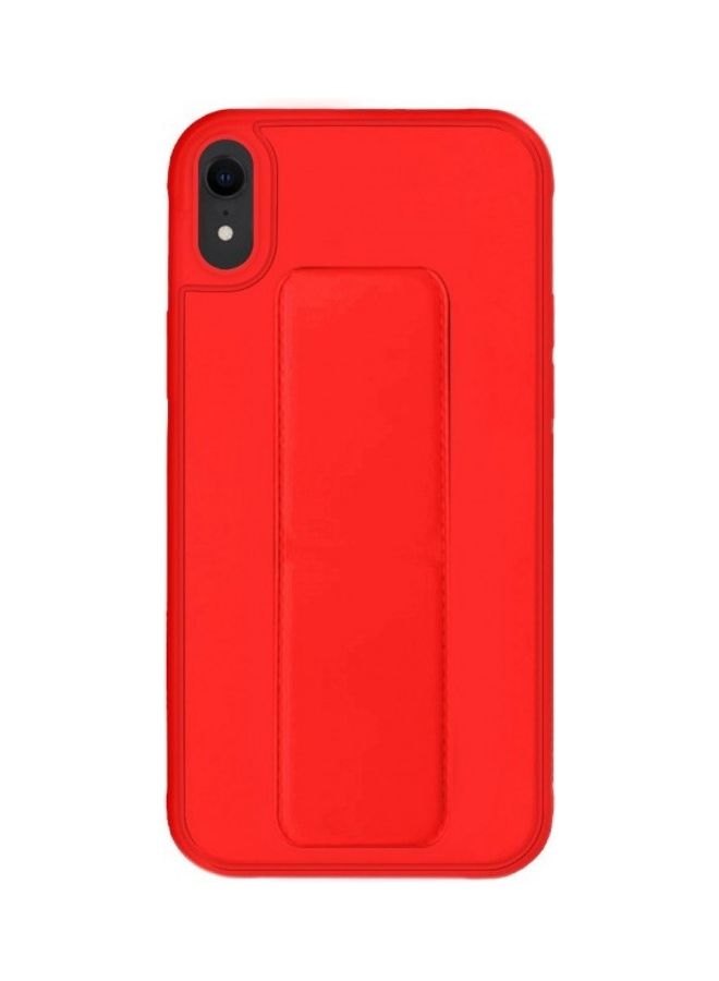 MARGOUN - Protective Case Cover With Finger Grip Stand For Apple iPhone XR Red - Image 1