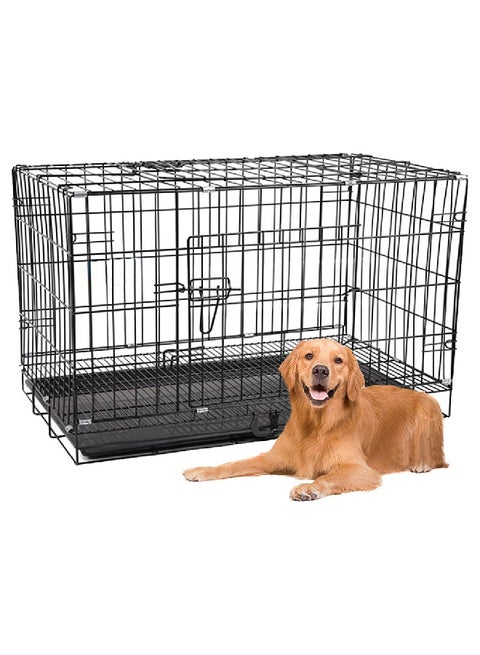 Pet Cage Black 47x30x39cm