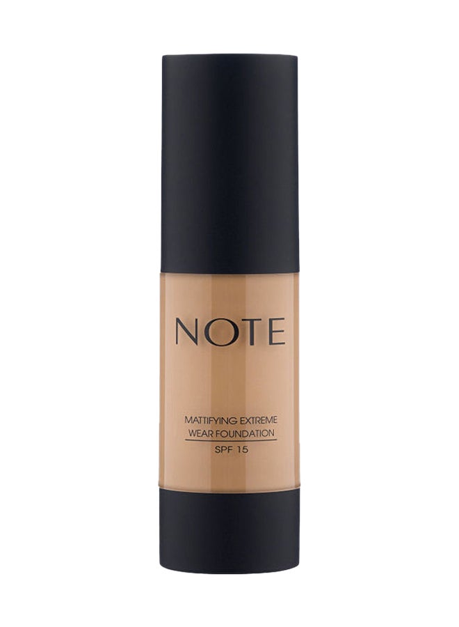 NOTE Cosmetics Mattifying Extreme Wear Foundation 04 Sand - Image 1