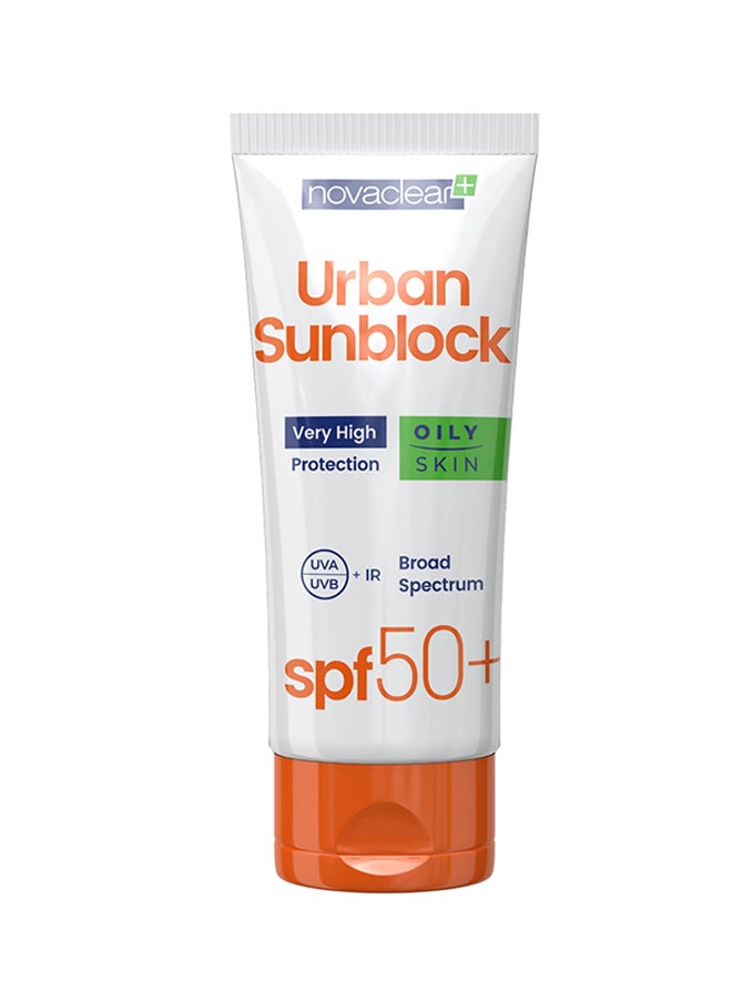 novaclear Urban Sunblock SPF50 White 40ml - Image 2