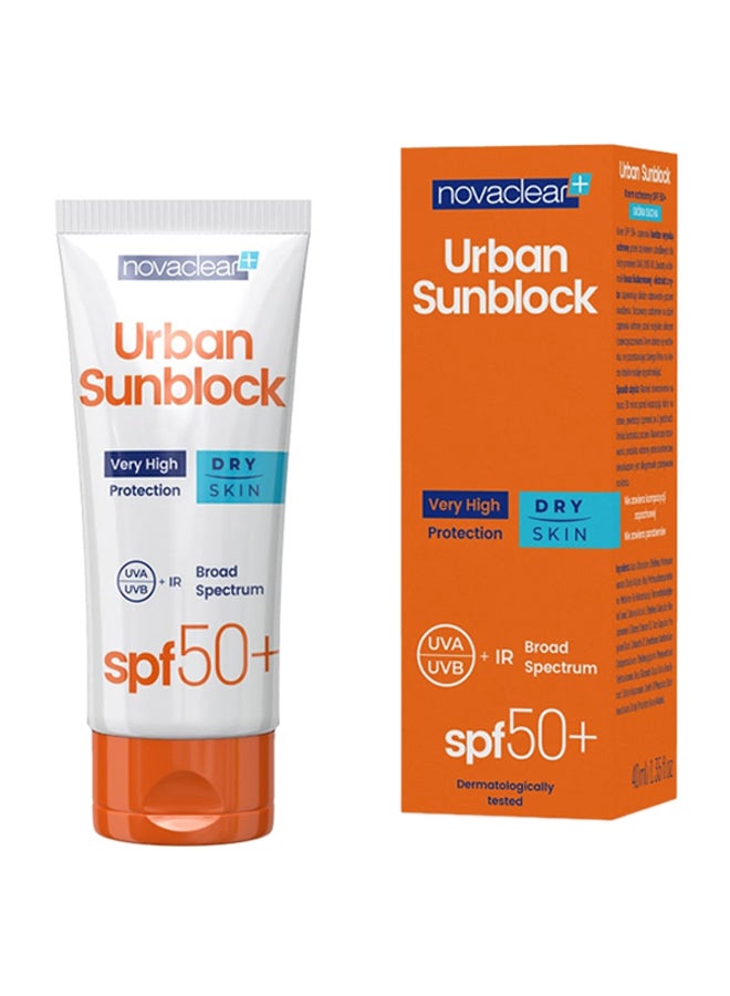 Urban Sunblock SPF50 White 40ml - v1630917948/N50264934A_1