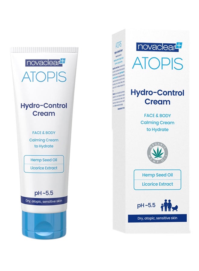 novaclear Atopis Hydro Control Cream White 250ml - Image 1