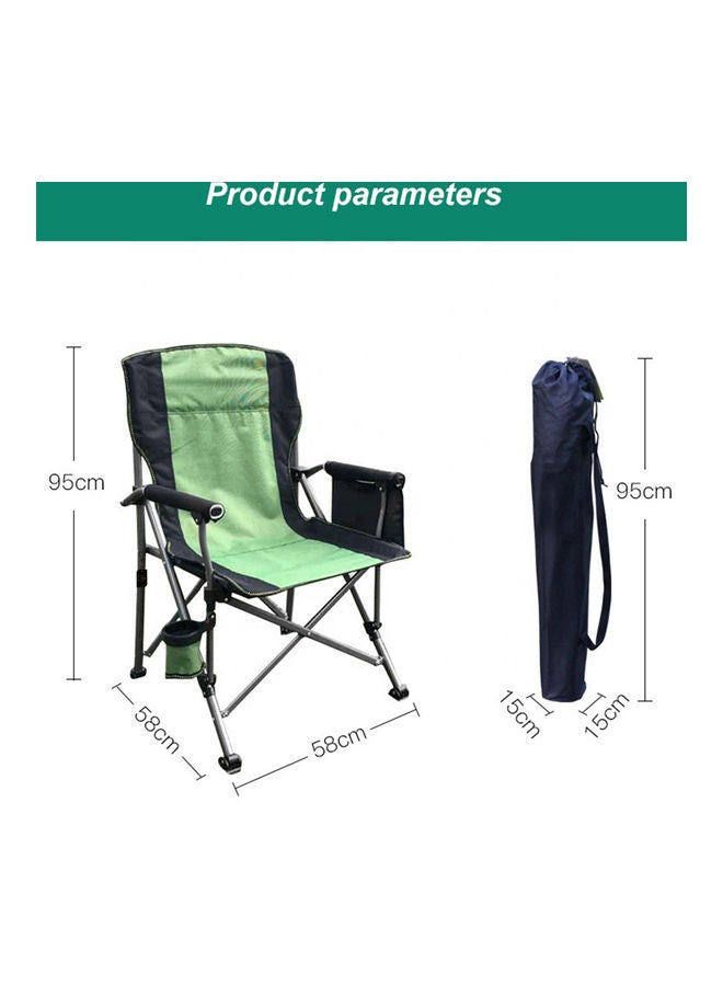 Sharpdo Outdoor Heavy Duty Camping Chair 58x58x95cm - Image 4
