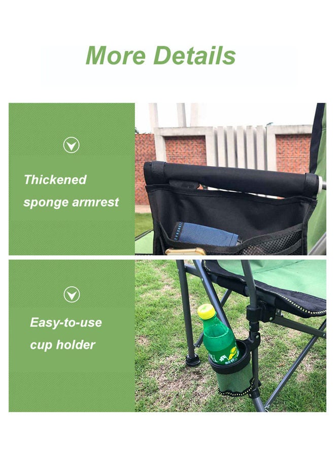 Sharpdo Outdoor Heavy Duty Camping Chair 58x58x95cm - Image 5