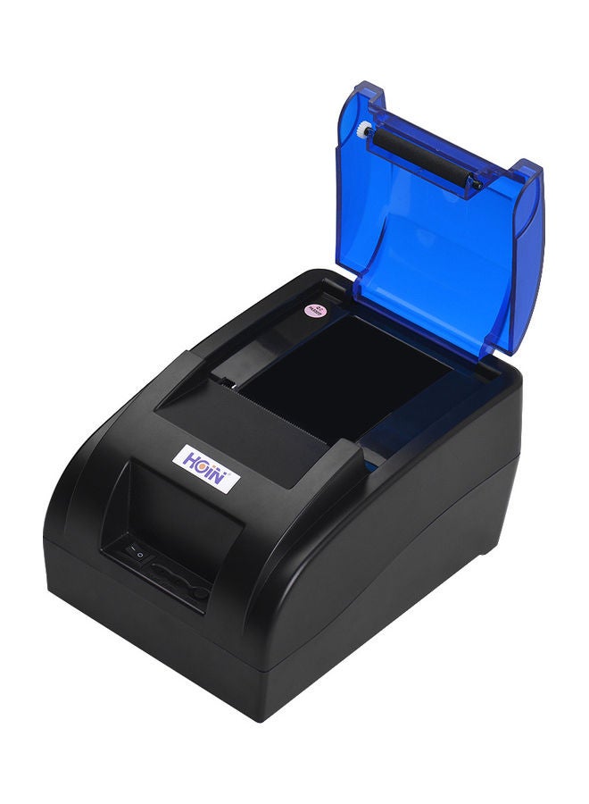HOIN Portable 58mm Thermal Receipt Printer with BT and USB Interface Black  - Image 2