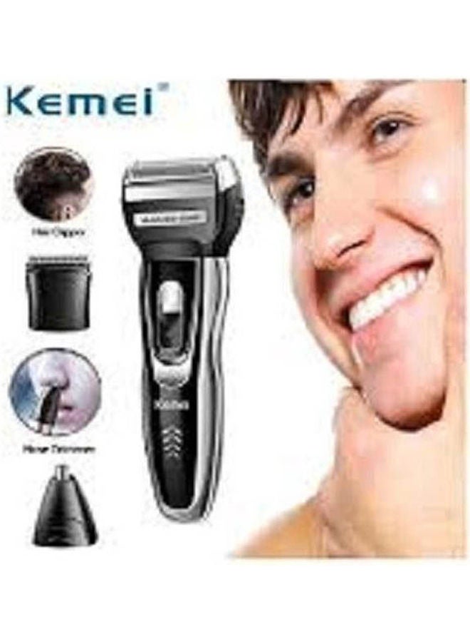 كيمي ماكينة حلاقة 3 في 1 متعددة الوظائف للرجال طراز 5558 أسود - Image 3