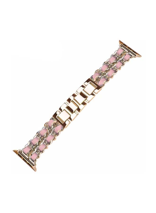 FITME - Metal Leather Bracelet for Apple Watch 38/40/41mm - Image 1