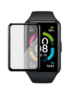 FITME 4-Pieces  3D Screen Protector For Huawei Band 6 Black/Clear  - Image 1