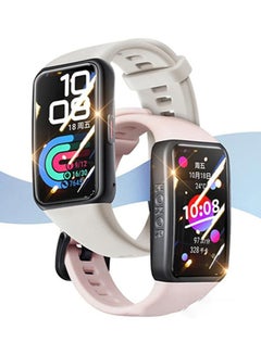 FITME 4-Pieces  3D Screen Protector For Huawei Band 6 Black/Clear  - Image 2