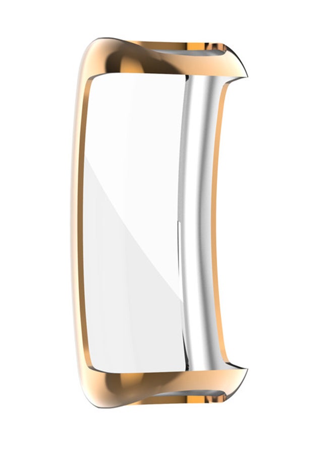 FITME 3-Piece Screen Protector Set For Fitbit Inspire 2 Black/Rose Gold/Silver  - Image 3
