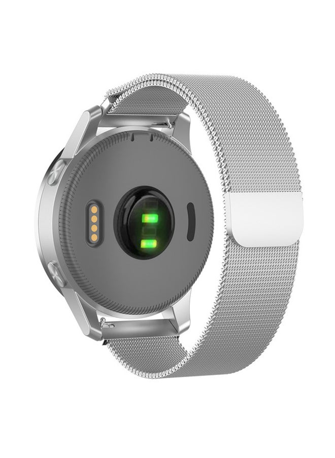 FITME - Milanese Replacement  Band For 22mm Watches Silver - Image 1