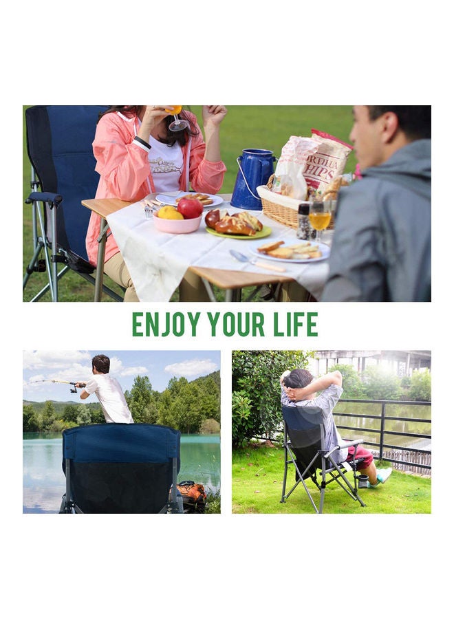 Sharpdo - Outdoor Heavy Duty Camping Chair 58x58x90cm 58x58x90cm - Image 1