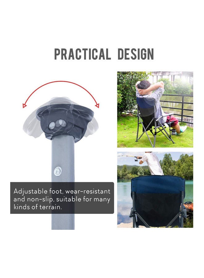Sharpdo - Outdoor Heavy Duty Camping Chair 58x58x90cm 58x58x90cm - Image 1